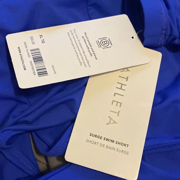 💙 Athleta Surge Short // Cerulean #384029 - Picture 4 of 8